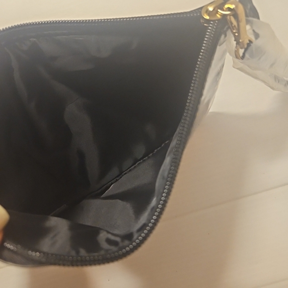 Victoria's Secret Black Clutch wristlet bag with sequins - Picture 4 of 6